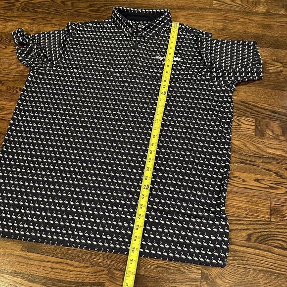 Puma Polo Shirt Adult XL Blue Augusta Pines Golf Club Mens Bird‎ Print - Picture 4 of 7